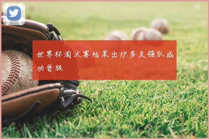 世界杯淘汰赛结果出炉多支强队成功晋级
