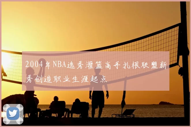 2004年NBA选秀灌篮高手扎根联盟新秀创造职业生涯起点