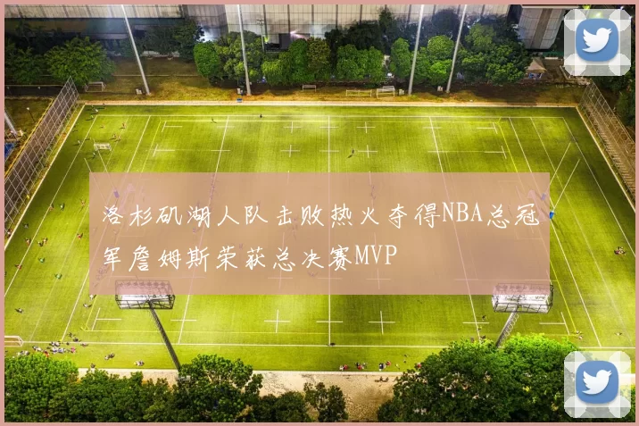 洛杉矶湖人队击败热火夺得NBA总冠军詹姆斯荣获总决赛MVP